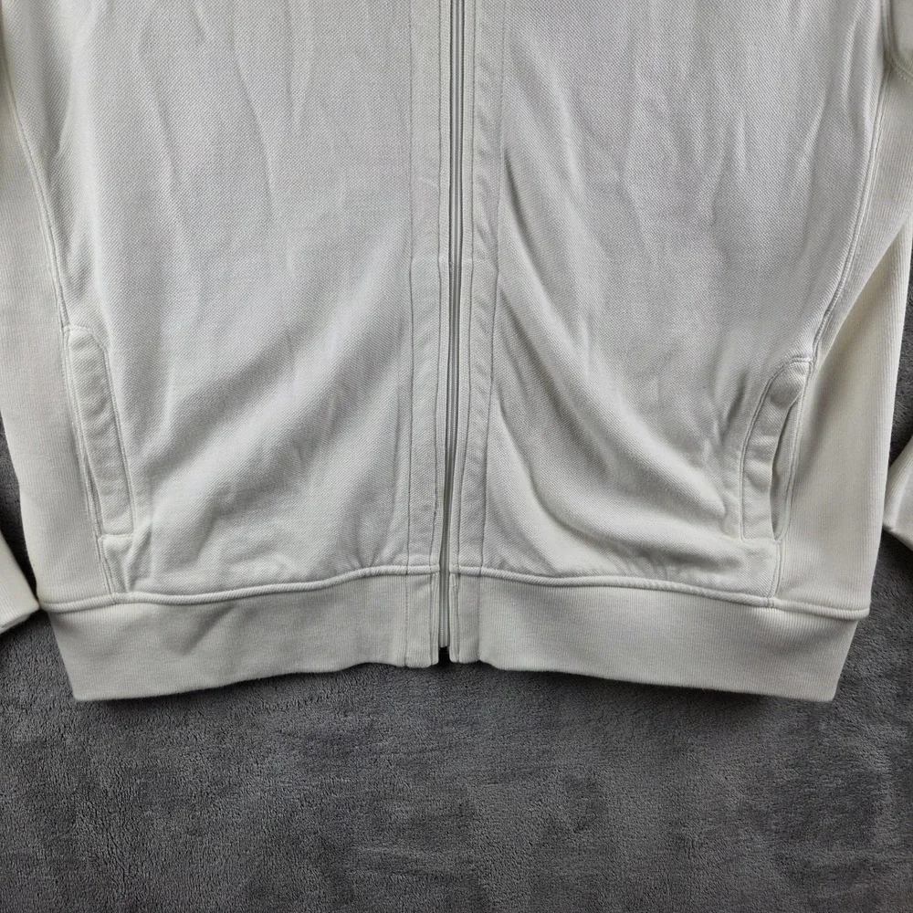 Vintage Polo Ralph Lauren Big Pony Track Full Zip Beige Jacket Mens 2XL